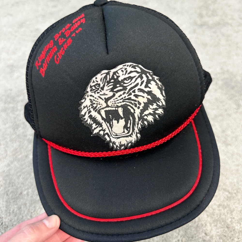 Ringling Bros. Trucker Hat Mens OSFM Black